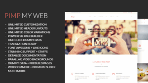 PIMP (v1.7) Creative MultiPurpose Theme