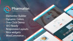 Pharmaton (v1.0.3) Medical and Pharmacy WordPress Theme