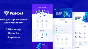 Piohost (v1.0) Domain and Web Hosting WordPress Theme