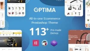 PrestaShop Optima Elementor Multipurpose Prestashop