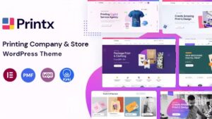 Printx v1.0.7 Printing Services WordPress Theme