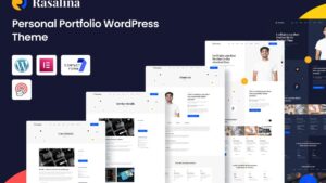 Rasalina (v1.0.4) Personal Portfolio WordPress Theme