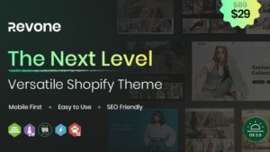 Revone v1.0.0 - Next Level Versatile Shopify Theme