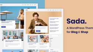 Sada (v1.1.4) A WordPress Theme For Blog & Shop