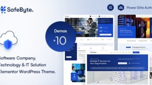 Safebyte v1.0.0 Technology & IT Solutions WordPress Theme