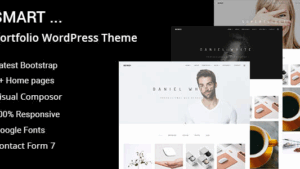 Smart (v1.25) Minimal Portfolio WordPress Theme