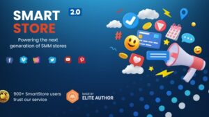 SmartStore - SMM Store Script v2.0