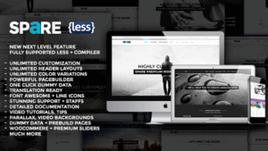 Spare (v1.7) Ultimate MultiPurpose LESS Theme