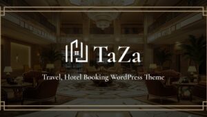 Taza (v1.0.1) Travel & Hotel Booking WordPress Theme