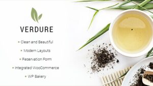 Verdure v1.6 Organic Tea Shop WordPress Theme
