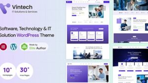 Vintech v1.0.0 Technology & IT Solutions WordPress Theme