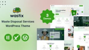 Wastix (v1.0.0) Waste Disposal Services WordPress Theme