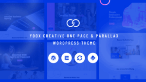 Yoox (v1.0) Creative One Page & Parallax WordPress Them
