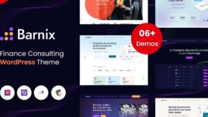 Barnix (v1.0.1) Finance & Business WordPress Theme