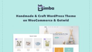 MotoPress Bimba (v1.0.4) Modern WooCommerce Theme for Your Craft Store