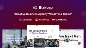 Bizkorp v1.0.0 Creative Business Agency WordPress Theme