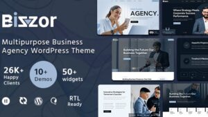 Bizzor v2.0 Multipurpose Business Agency WordPress Theme