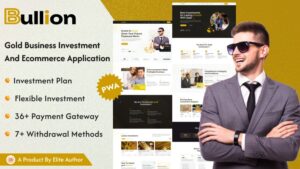 Bullion v1.0 - Gold HYIP Investment And Ecommerce Application [Activated]