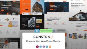 Constrax (v1.0.0) Construction & industrial WordPress Elementor Theme