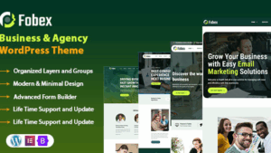 Fobex v1.0.2 Business & Agency WordPress Theme