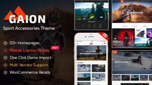 [Activated] Gaion v1.1.29 - Sport Accessories Shop WordPress WooCommerce Theme (Mobile Layout Ready)