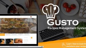 Gusto v3.6 - Recipes Management System