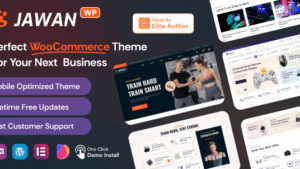 Jawan Gym & Sports Store WooCommerce Theme v1.0.0