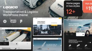 Logico (v1.1.1) Transportation & Logistics WordPress Theme