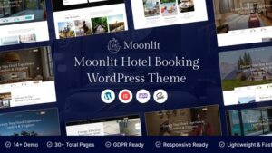 Moonlit (v1.0.8) Hotel Booking WordPress Theme