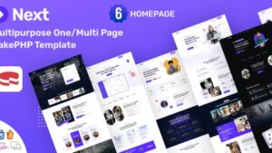 Next - Multi-Purpose CakePHP Template v1.0