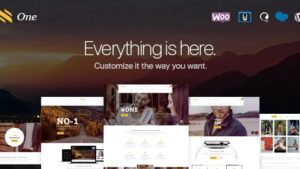One (v1.3) Business Agency Events WooCommerce Theme