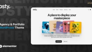 Osty (v1.4) Creative Agency and Portfolio Theme