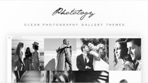 Photology (v1.1.1) Clean Photography Gallery Themes