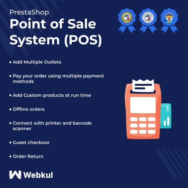 PrestaShop Point of Sale (POS) | Cash Register | Offline Order v5.3.3