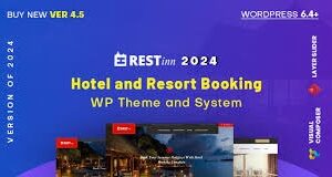 Restinn v4.6 - Hotel Booking WordPress Theme (One Page and Multipage)