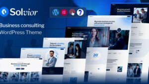 Solvior (v1.0.9) Business Consulting WordPress Theme.
