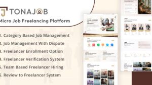 TonaJob v1.0 - MicroJob Freelancing Platform