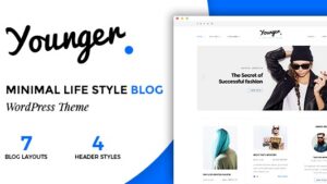 Younger Blogger (v1.1) Personal Blog Theme