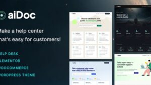 aidoc v1.4.3 - WordPress Theme for Documentation, Knowledge Base & Beyond [Activated]