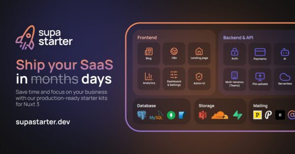 supastarter 2025.06.15 - SaaS starter kit for Next.js and Nuxt