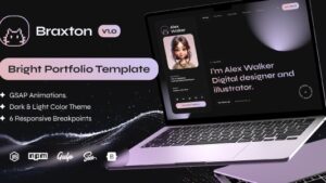 Braxton v1.0.1 - Personal Portfolio & Resume HTML Template