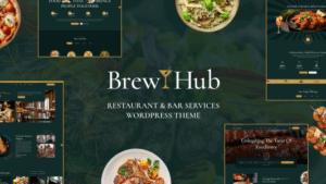 Brewhub (v1.0.1) Bar & Restaurant WordPress Theme