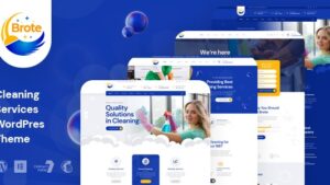 Brote (v1.0.0) Cleaning Services WordPress Theme