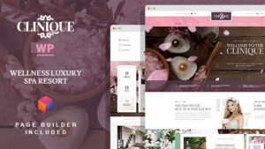 Clinique (v1.0) Wellness Luxury Spa Resort WordPress Theme