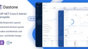 Dastone v1.0.0 - ASP.NET Core 6 Admin & Dashboard Template