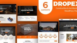 Dropex (v2.0) Architecture WordPress Theme