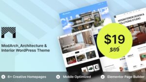 ModArch (v1.0.0) Architecture & Interior WordPress Theme