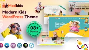 Modkids (v1.0.1) Modern Kids WordPress Theme