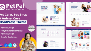 Petpal (v1.0) Pet Care & Pet Shop WordPress Theme