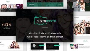 PhotoBooth (v1.0) Photography Portfolio WordPress Theme